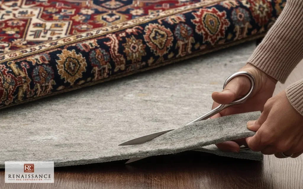 Installation and Maintenance Tips for rug pad to protect laminate flooring