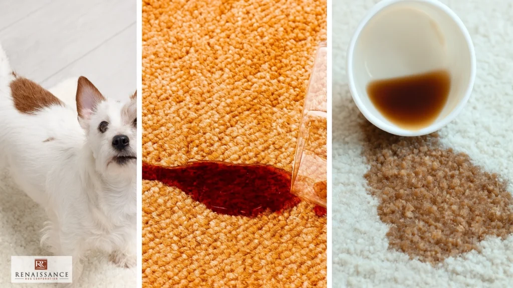 pet and red wine stains