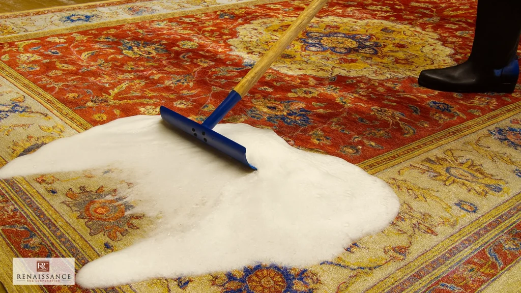 how to clean area rugs