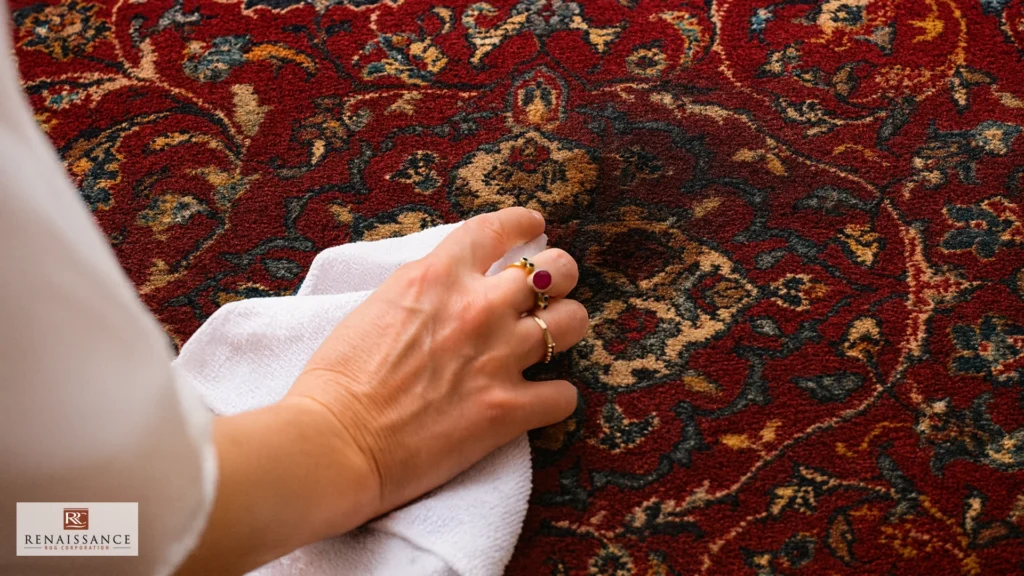 how to get stains out of rugs​